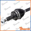 Demi-Arbre de Transmission avant gauche pour PORSCHE | NPW-PS-007, 3310902